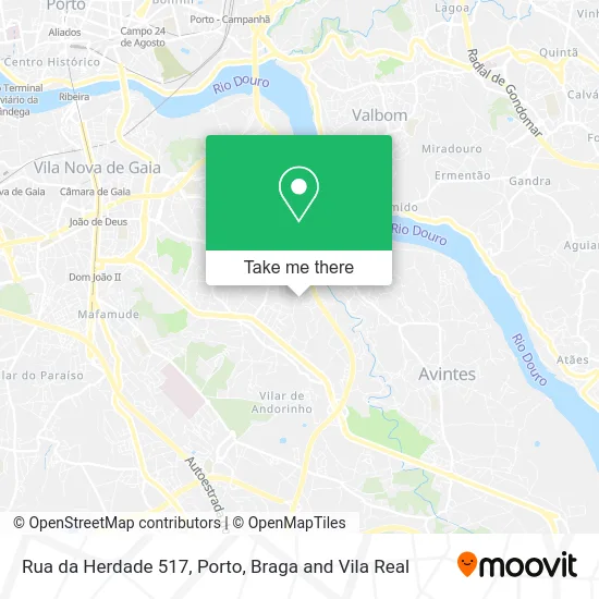 Rua da Herdade 517 map