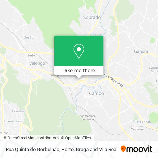 Rua Quinta do Borbulhão map
