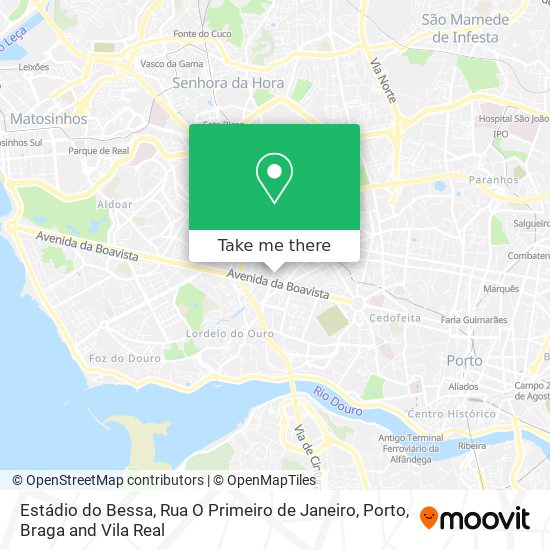 Estádio do Bessa, Rua O Primeiro de Janeiro map
