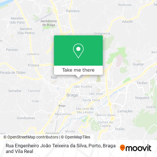 Rua Engenheiro João Teixeira da Silva map
