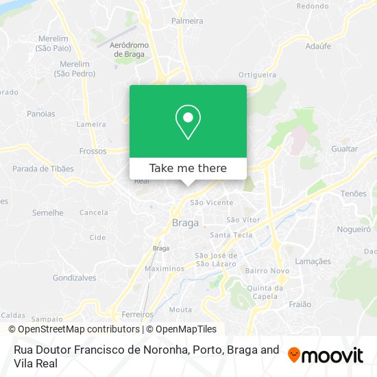 Rua Doutor Francisco de Noronha map