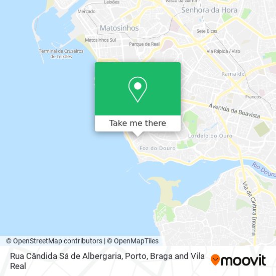 Rua Cândida Sá de Albergaria map