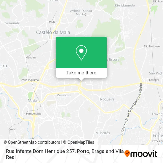 Rua Infante Dom Henrique 257 map