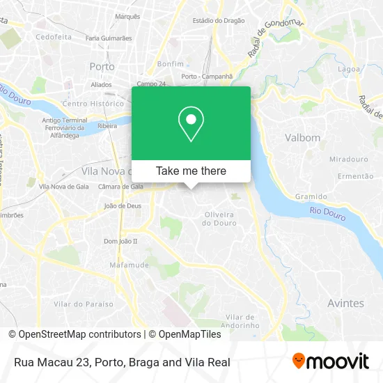 Rua Macau 23 map