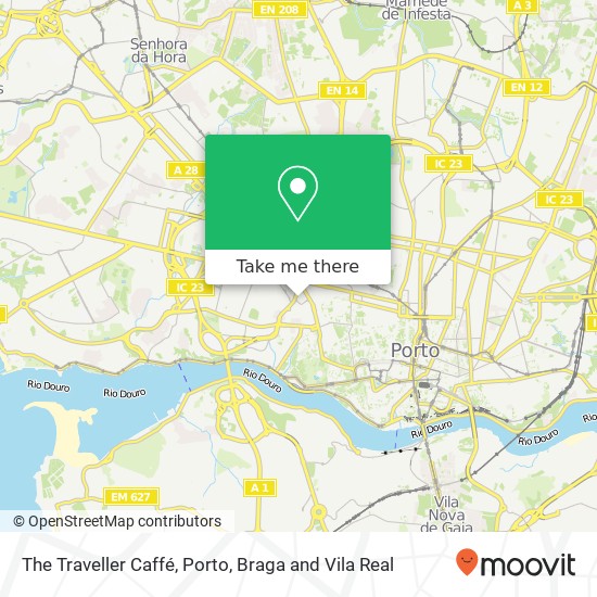 The Traveller Caffé map