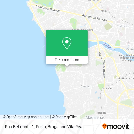Rua Belmonte 1 map