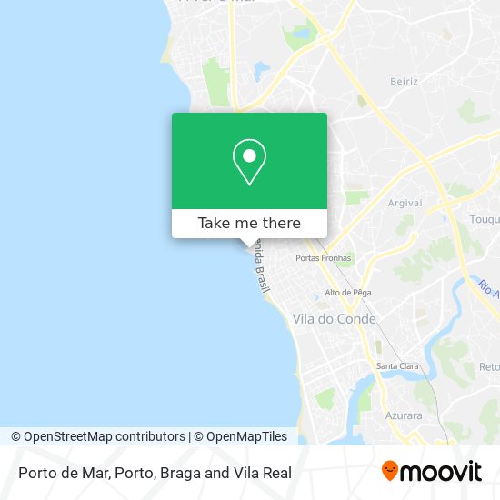 Porto de Mar map