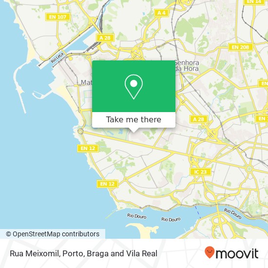 Rua Meixomil map