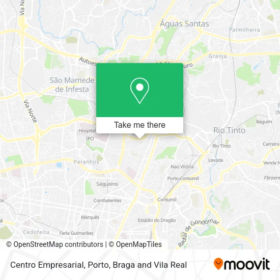 Centro Empresarial map