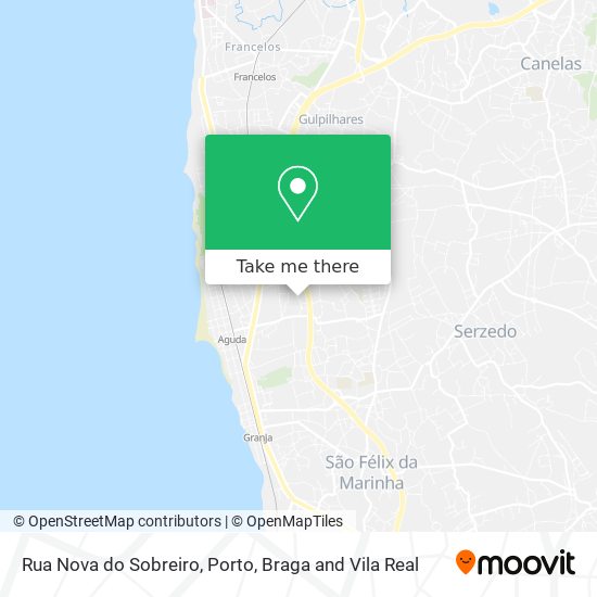 Rua Nova do Sobreiro map