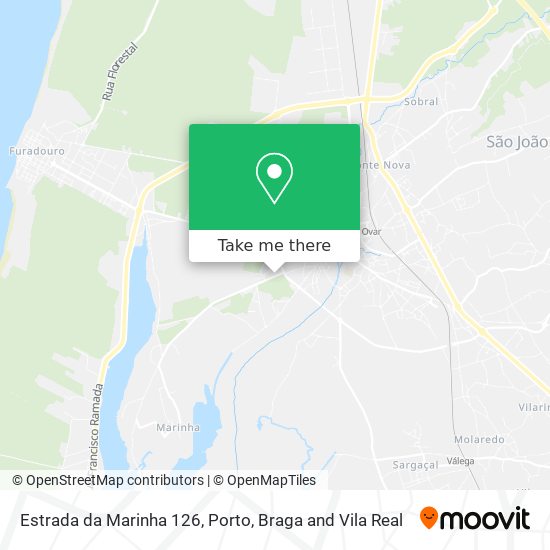 Estrada da Marinha 126 mapa