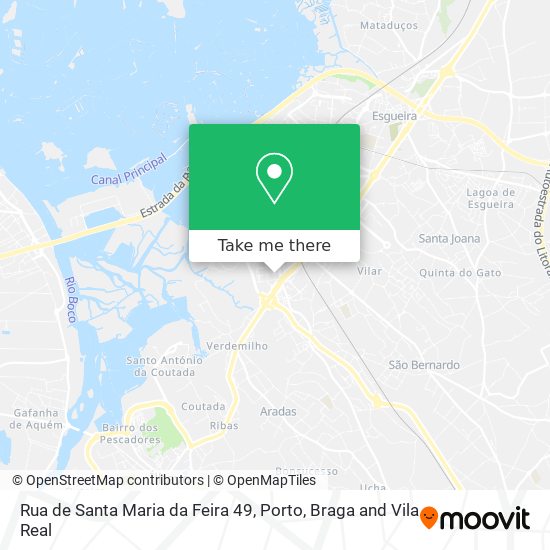 Rua de Santa Maria da Feira 49 map