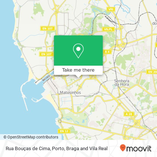 Rua Bouças de Cima map