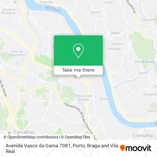 Avenida Vasco da Gama 7081 map