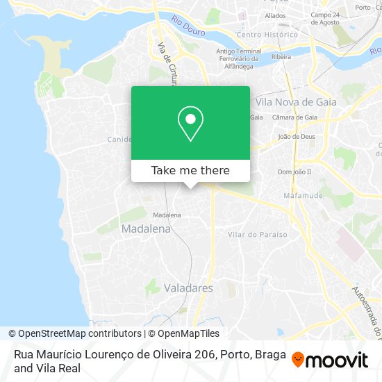 Rua Maurício Lourenço de Oliveira 206 map