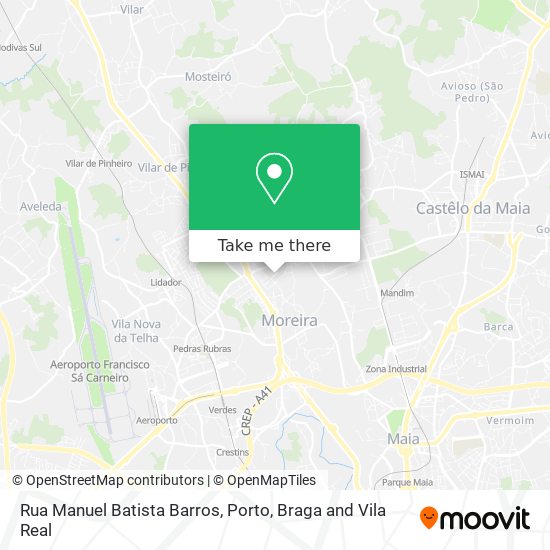 Rua Manuel Batista Barros map