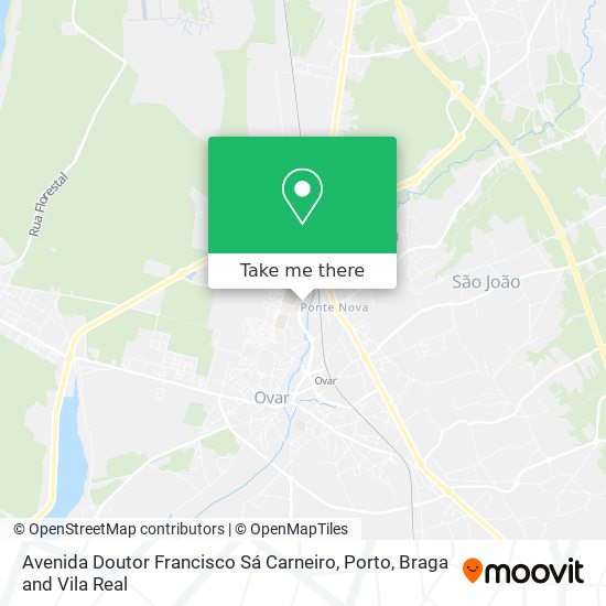 Avenida Doutor Francisco Sá Carneiro mapa