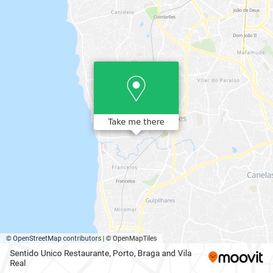 Sentido Unico Restaurante map