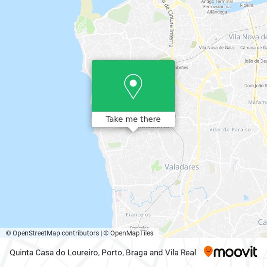 Quinta Casa do Loureiro map