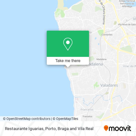 Restaurante Iguarias map