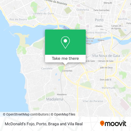 McDonald's Fojo map