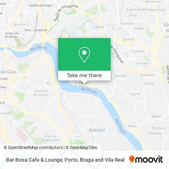 Bar Bosa Cafe & Lounge map