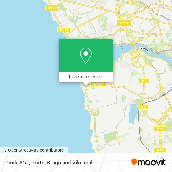 Onda Mar map