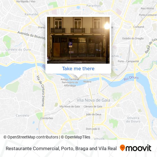 Restaurante Commercial map