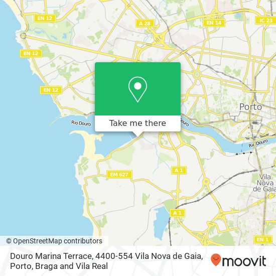Douro Marina Terrace, 4400-554 Vila Nova de Gaia map