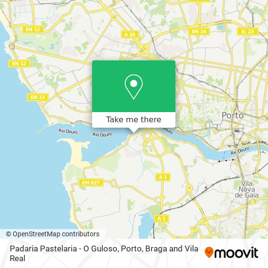 Padaria Pastelaria - O Guloso mapa