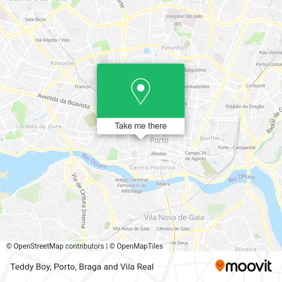 Teddy Boy map