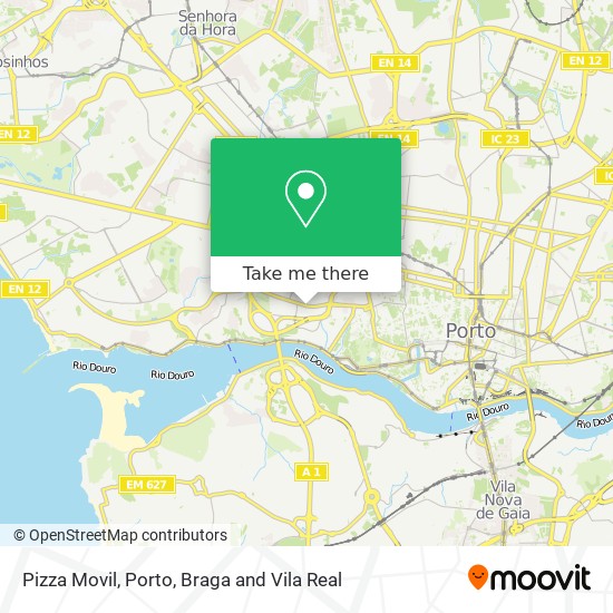 Pizza Movil map