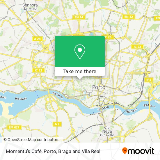 Momentu's Café map