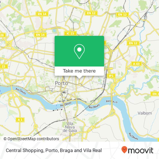 Central Shopping map