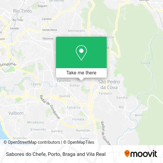 Sabores do Chefe map