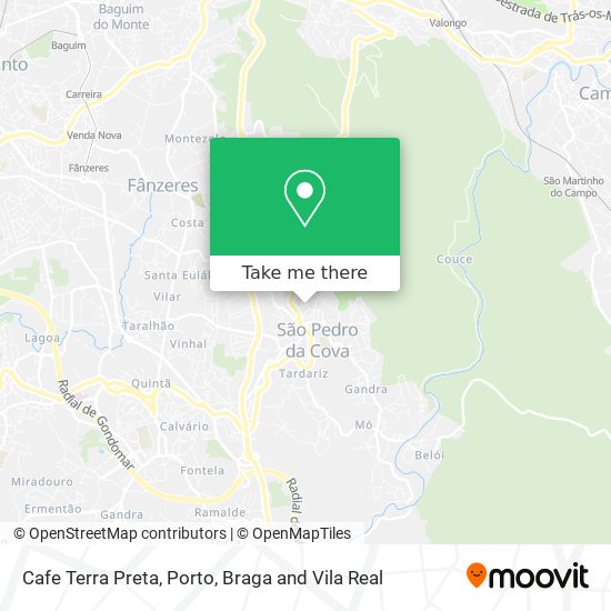 Cafe Terra Preta map
