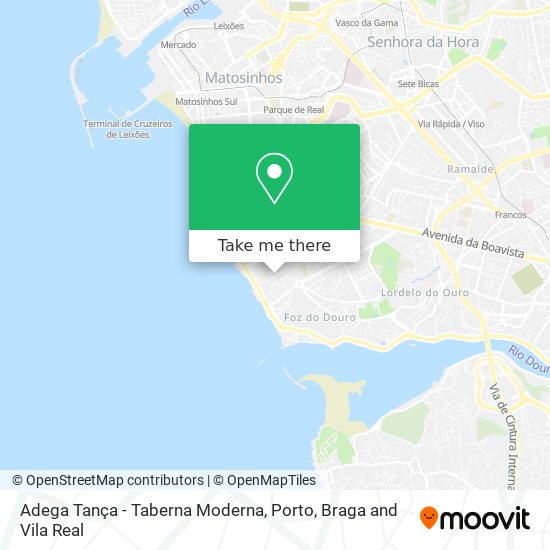 Adega Tança - Taberna Moderna map