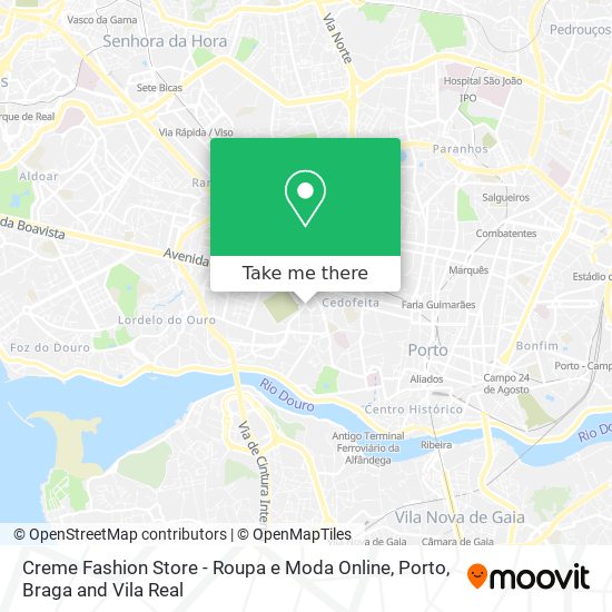 Creme Fashion Store - Roupa e Moda Online map