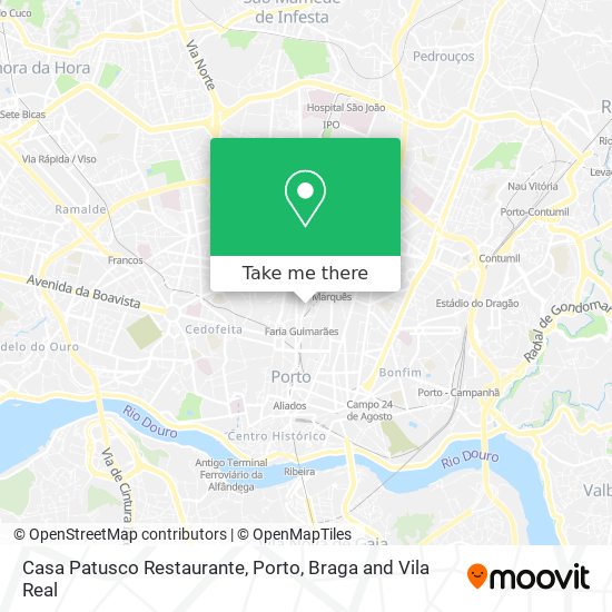 Casa Patusco Restaurante map