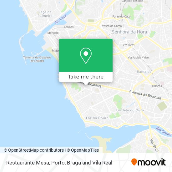 Restaurante Mesa map