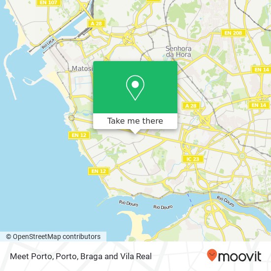 Meet Porto, Rua Pedro Homem de Melo 244 4150-598 Porto map
