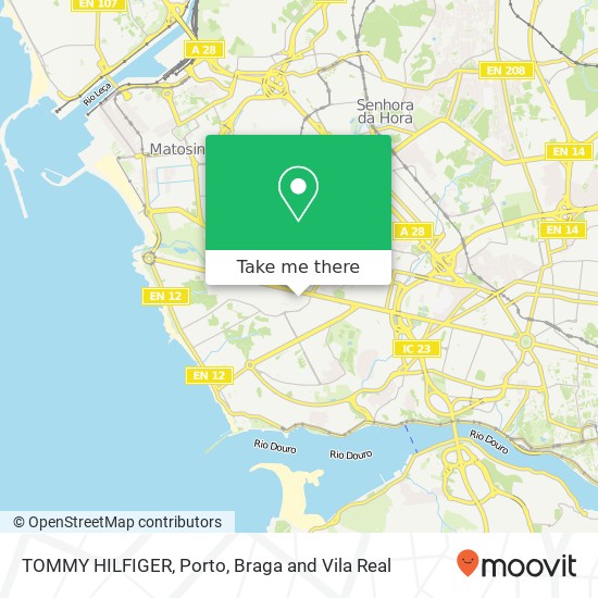 TOMMY HILFIGER, Rua Pedro Homem de Melo 4150-599 Porto map