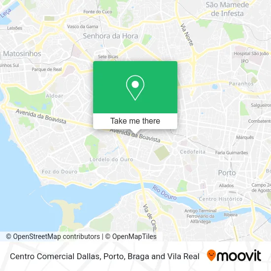 Centro Comercial Dallas mapa