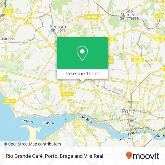 Rio Grande Café, Rua de Pedro Hispano 4100-398 Porto map
