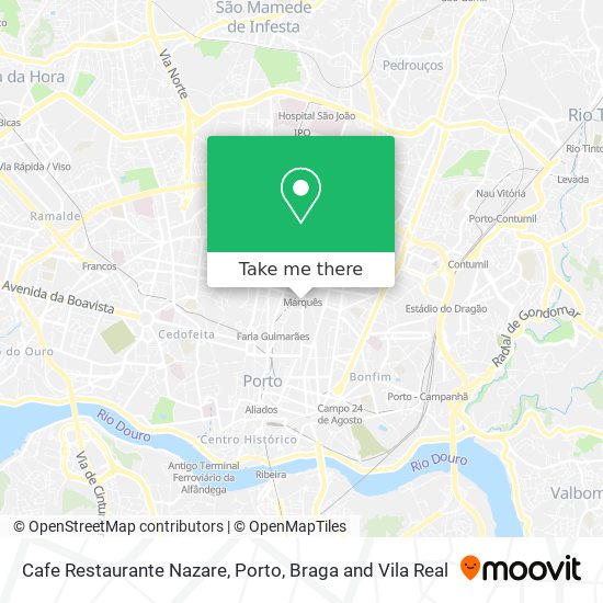 Cafe Restaurante Nazare map