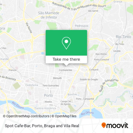 Spot Cafe-Bar map