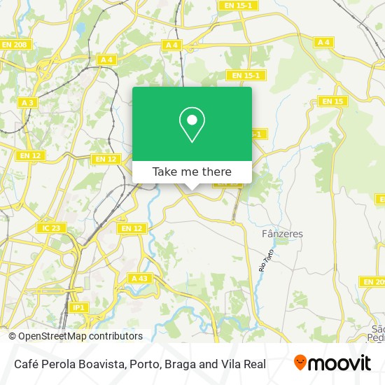 Café Perola Boavista map