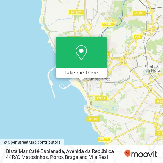 Bista Mar Café-Esplanada, Avenida da República 44R / C Matosinhos map