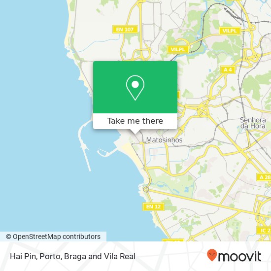 Hai Pin, Avenida Serpa Pinto 539 4450-282 Matosinhos mapa