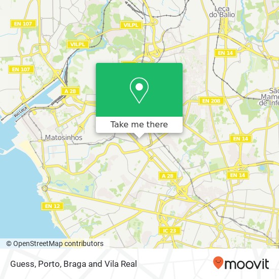 Guess, 4460-191 Matosinhos map